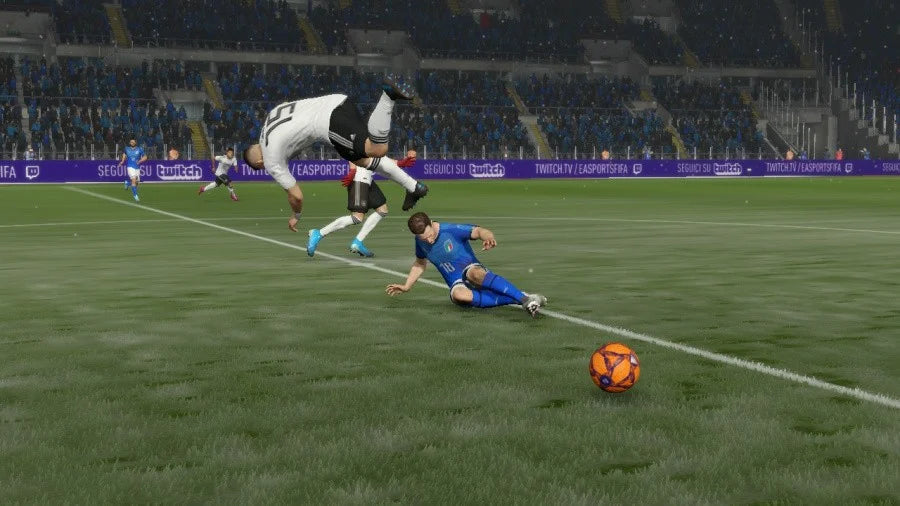 FIFA 20 Nintendo Switch NS for soccer sports video game fans featuring realistic football matches licensed teams and players career mode tournaments skill moves passing shooting goalkeeping and competitive multiplayer gameplay portable Nintendo Switch action collectible gaming appeal gameplay