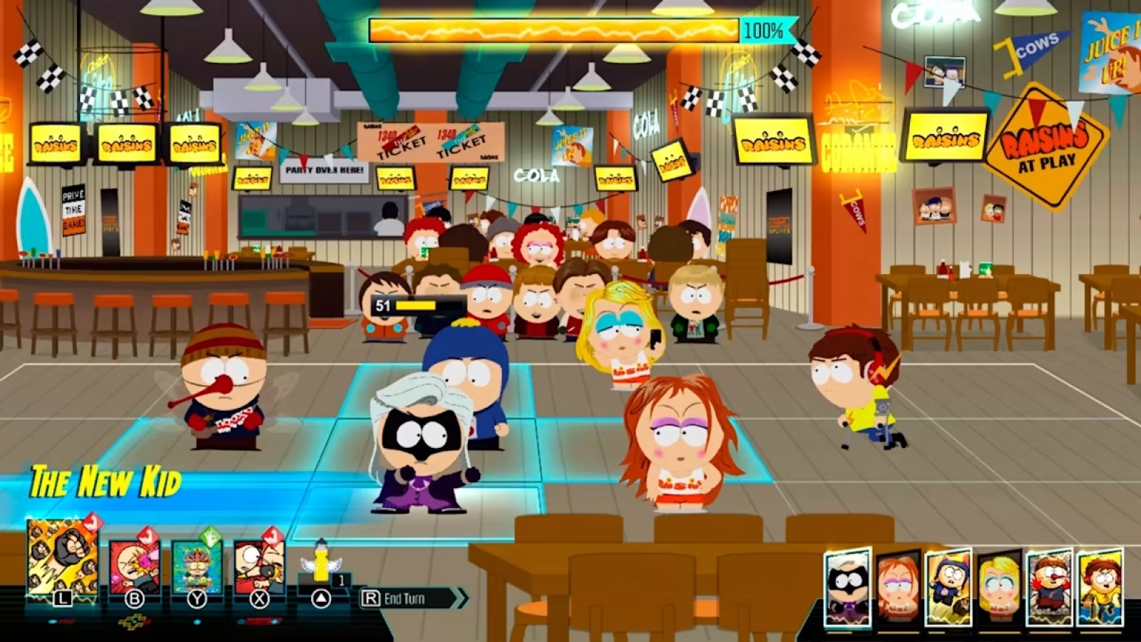 South Park: The Fractured But Whole gameplay for Nintendo Switch (NS) video game