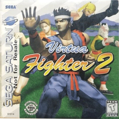 Virtua Fighter 2 Not For Resale cover art for Sega Saturn (SS) video game