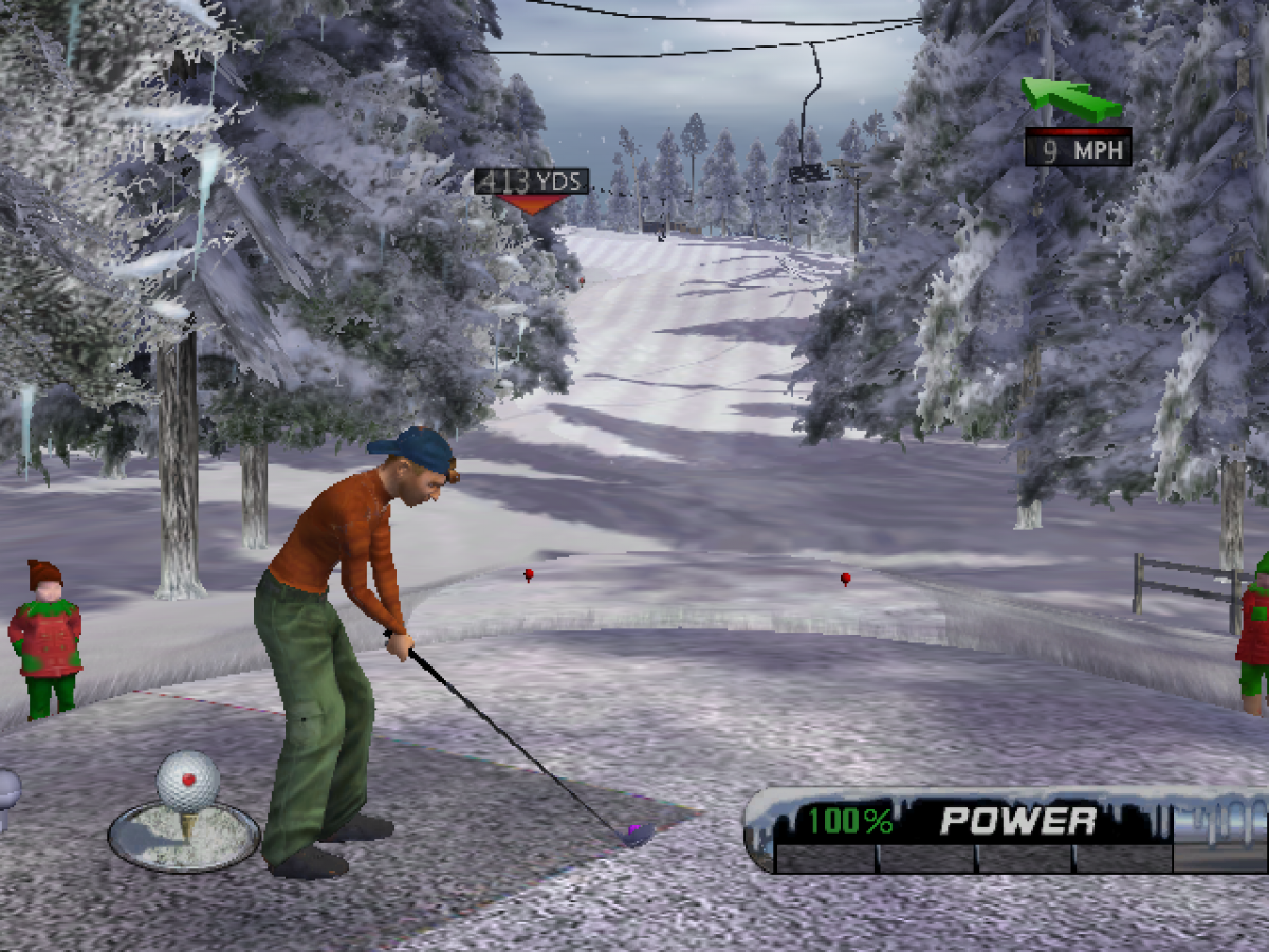 Outlaw Golf: 9 Holes of X-Mas gameplay for Xbox (XBOX) video game