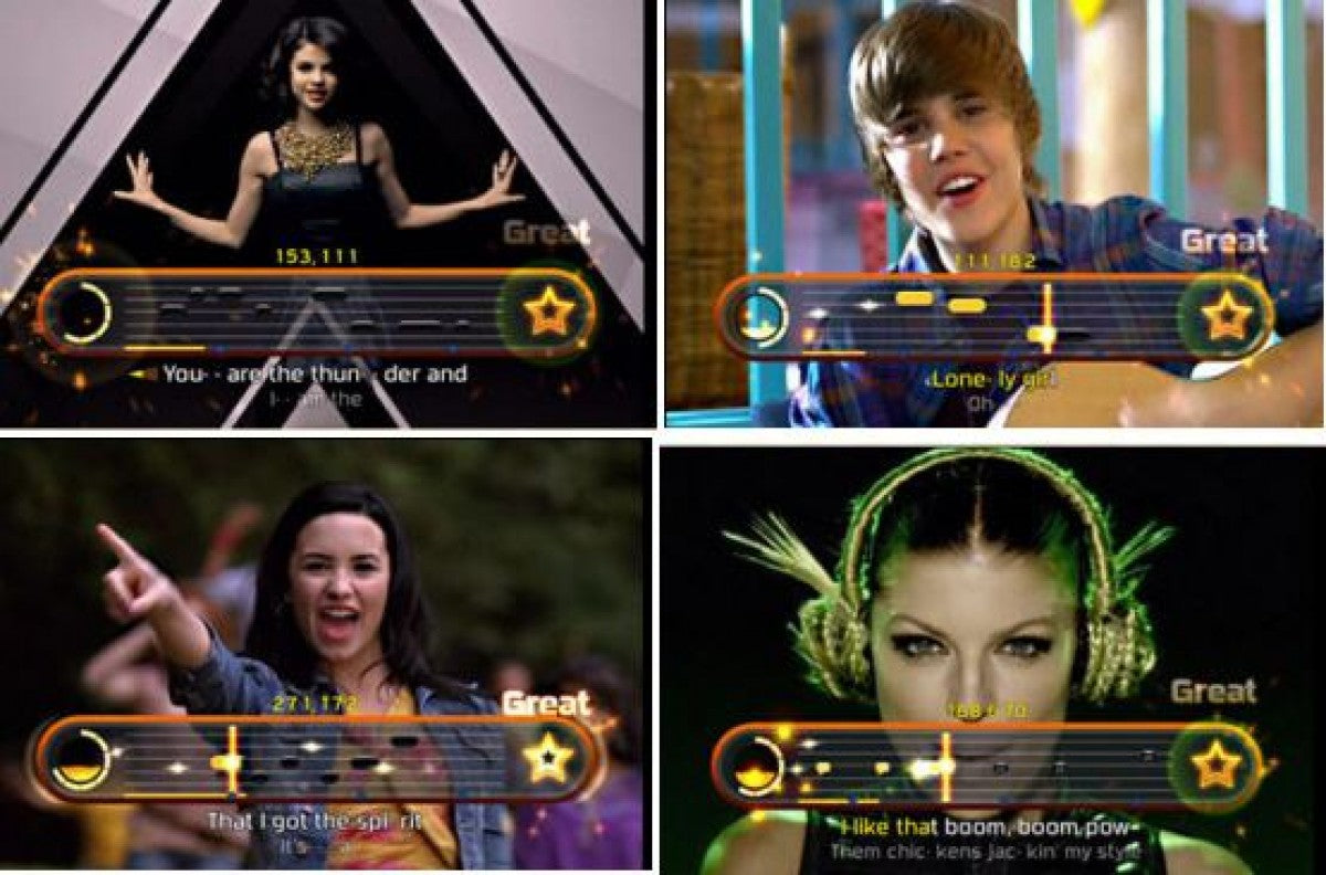 Disney Sing It: Party Hits gameplay for PlayStation 3 (PS3) video game