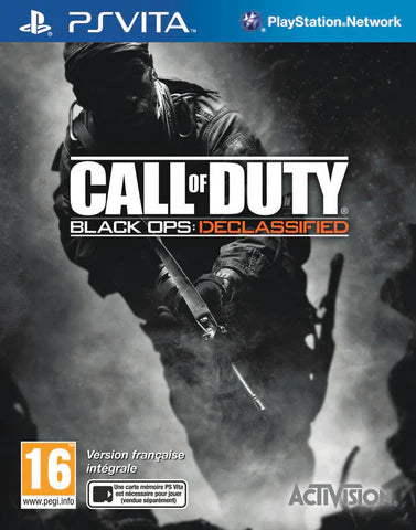 Call of Duty: Black Ops Declassified [Import] cover art for PlayStation VITA (PS VITA) video game