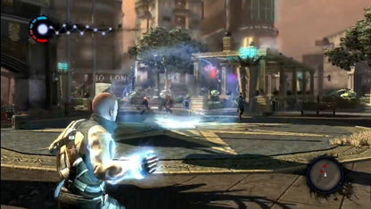 Infamous Collection for PlayStation 3 featuring action adventure gameplay cover art gameplay