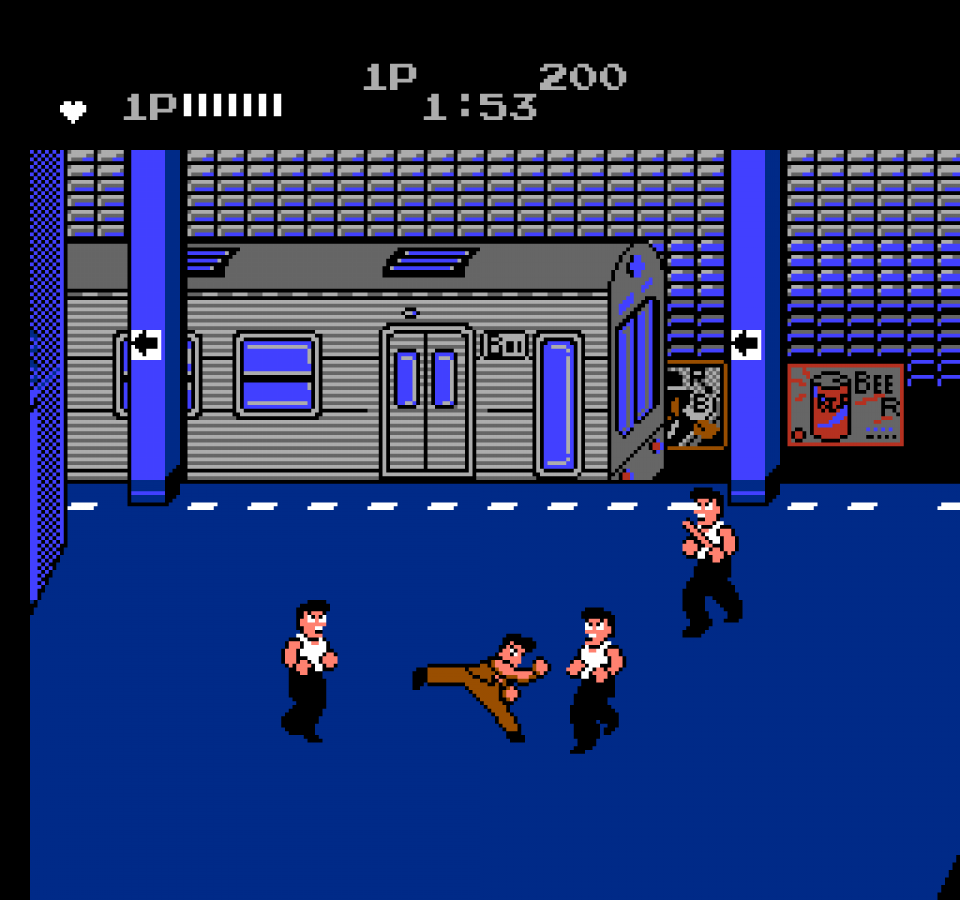 Renegade Complete in Box CIB Nintendo Entertainment System NES for retro video game enthusiasts featuring classic side scrolling beat em up gameplay street fighting action martial arts combat challenging enemy gangs arcade style action complete in box collectible gaming appeal gameplay 
