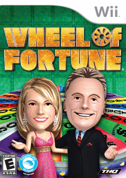 Wheel of Fortune cover art for Nintendo Wii (Wii) video game