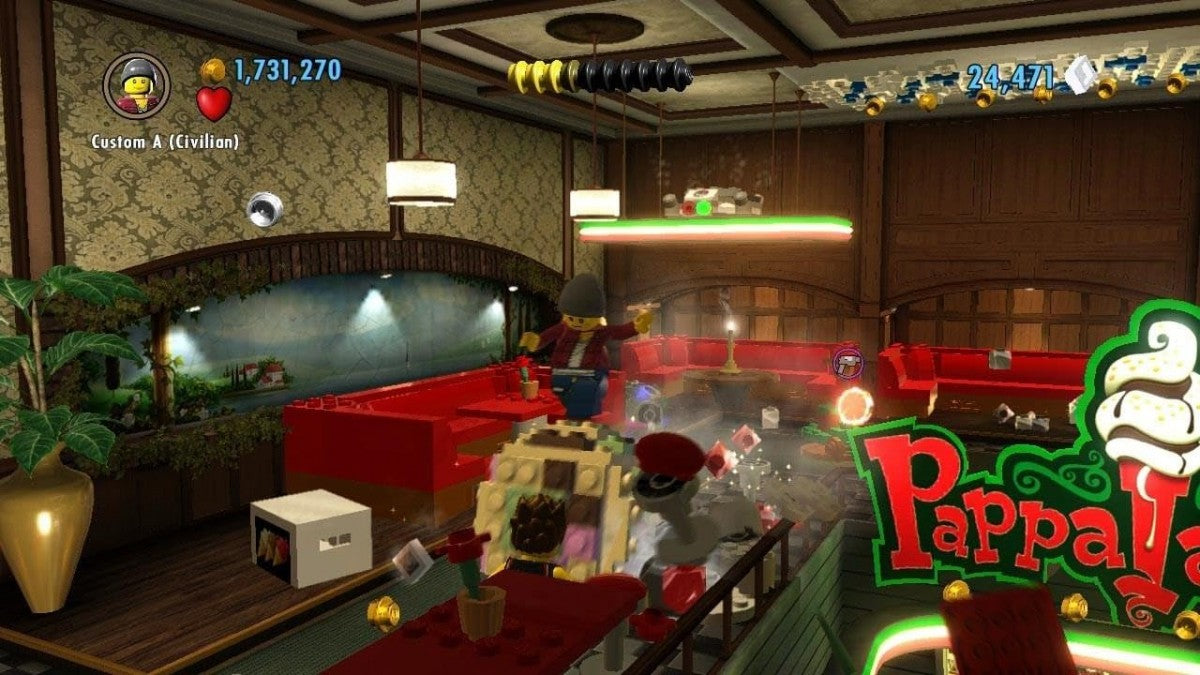 LEGO City Undercover PlayStation 4 open-world action-adventure video game brick-building humor Chase McCain undercover police officer free roam LEGO city driving disguises gameplay