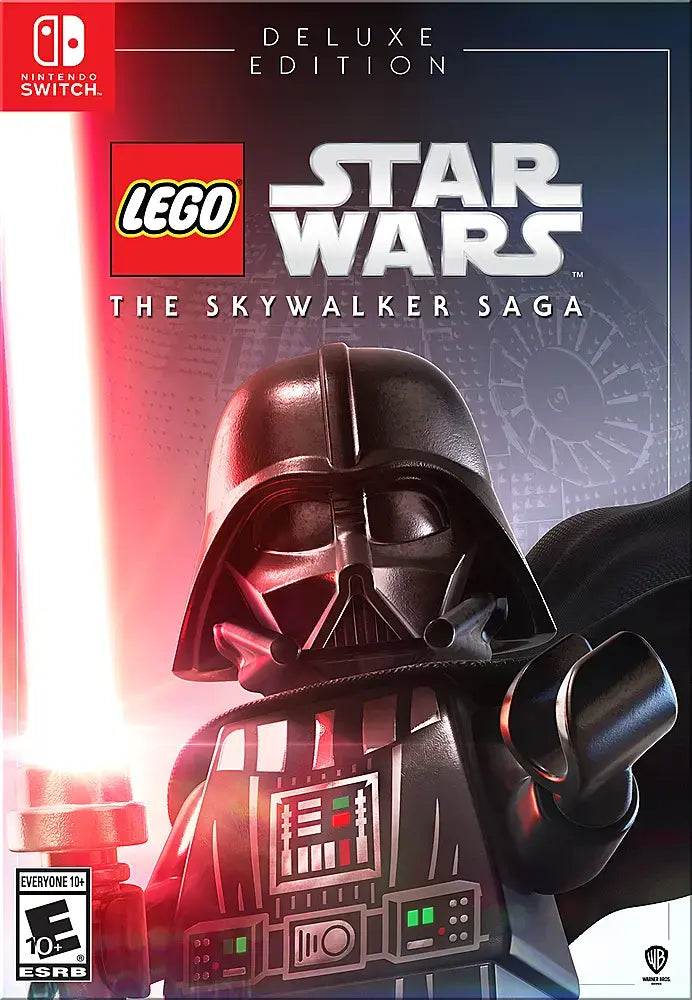 LEGO Star Wars: The Skywalker Saga [Deluxe Edition] cover art for Nintendo Switch (NS) video game