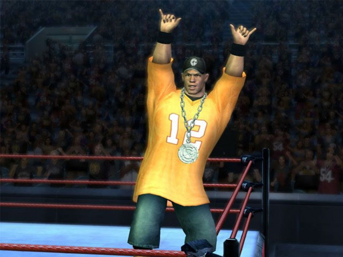 WWE SmackDown vs Raw 2006 Greatest Hits PlayStation 2 retro video game wrestling gameplay (2005)