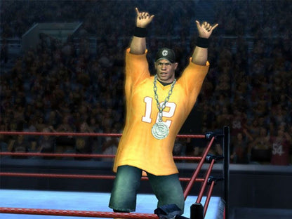 WWE SmackDown vs Raw 2006 Greatest Hits PlayStation 2 retro video game wrestling gameplay (2005)