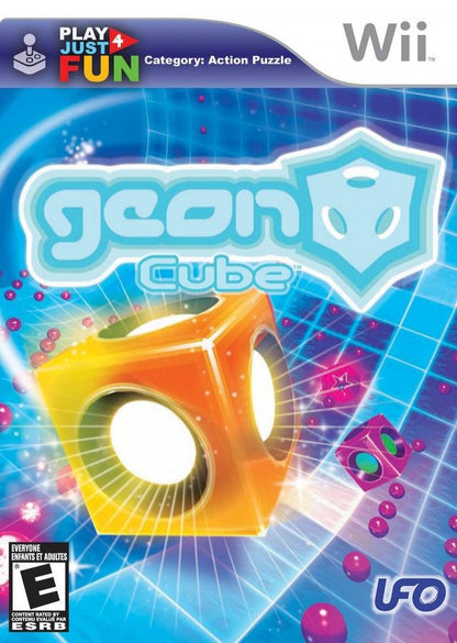 Geon Cube – Nintendo Wii (Wii) puzzle arcade cover art for video game