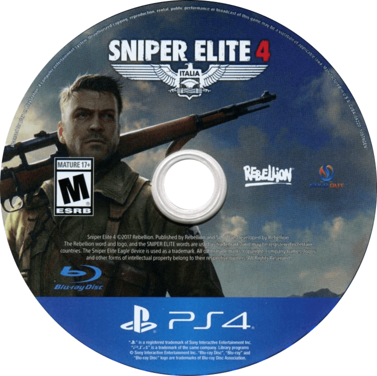 Sniper Elite 4 PlayStation 4 PS4 for retro video game enthusiasts featuring tactical stealth shooter gameplay long range sniper combat World War II missions realistic ballistics mechanics stealth infiltration objectives and cinematic slow motion kill cam action and collectible gaming appeal disc