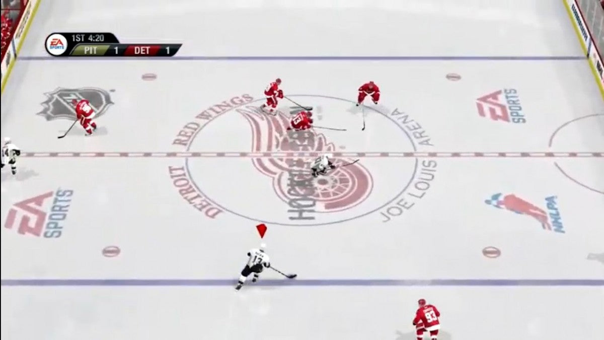 NHL 10 gameplay for PlayStation 3 (PS3) ice-hockey cideo game.