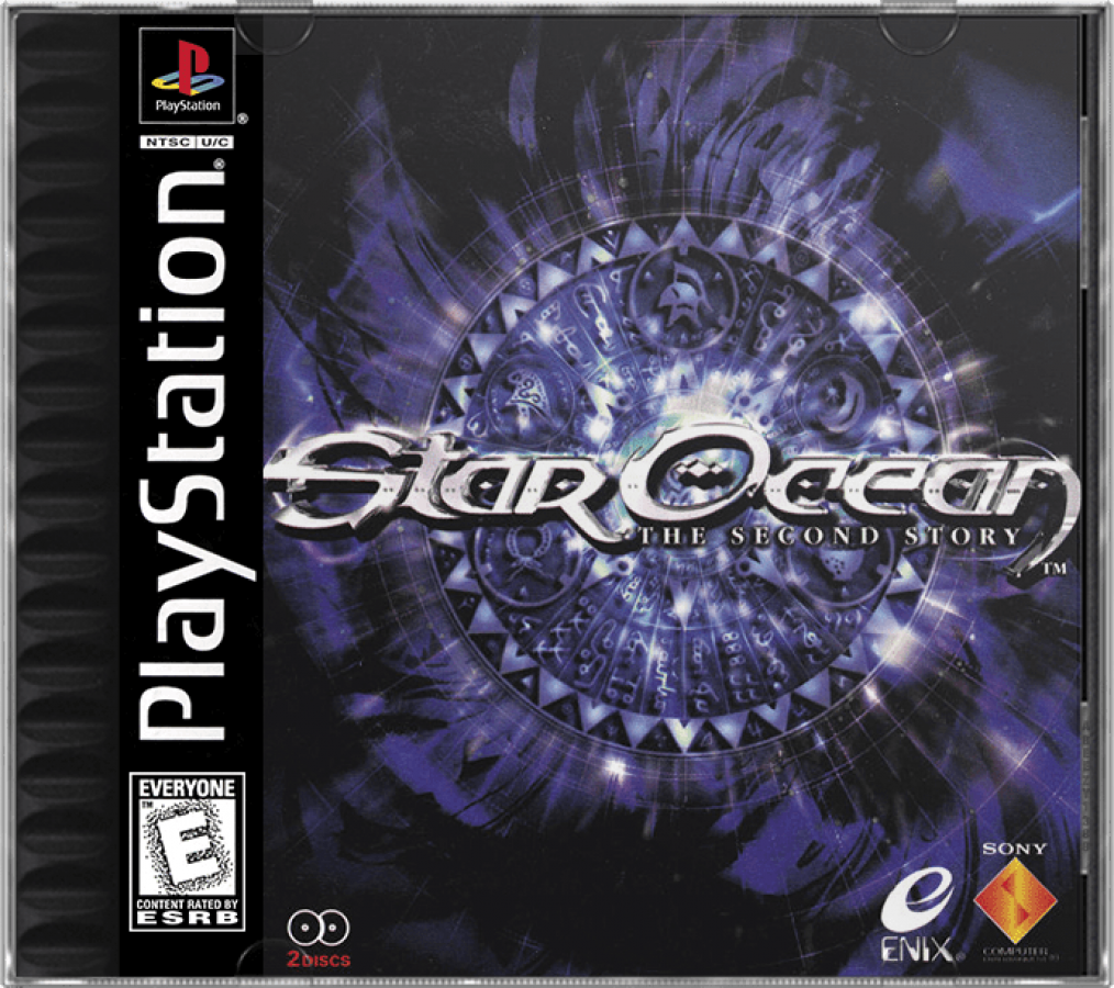 Star Ocean: The Second Story cover art for PlayStation 1 (PS1) video game