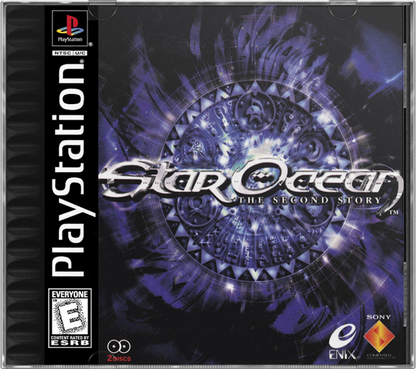 Star Ocean: The Second Story cover art for PlayStation 1 (PS1) video game