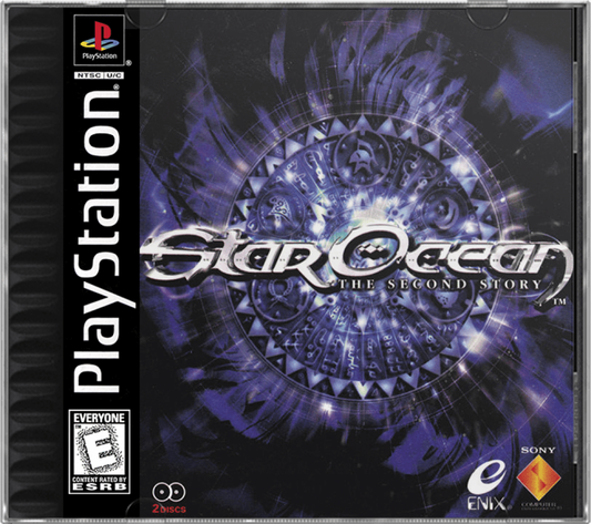 Star Ocean: The Second Story cover art for PlayStation 1 (PS1) video game