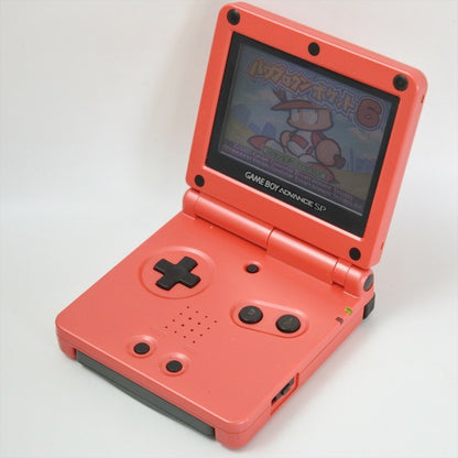 Char Aznable Custom Gundam Original JP Game Boy Advance SP (GBA SP) [AGS-001] inside view of screen