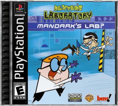 Dexter's Laboratory: Mandark's Lab cover art for PlayStation 1 (PS1) video game