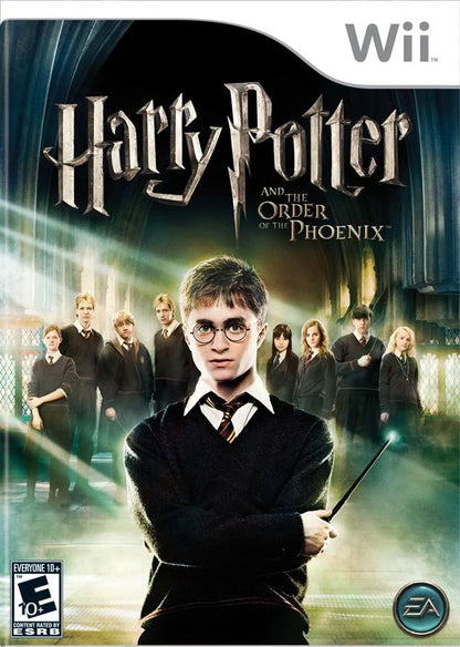 Harry Potter and the Order of the Phoenix – Nintendo Wii (Wii) action-adventure fantasy cover art for video game