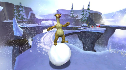Ice Age: Dawn of the Dinosaurs gameplay for Xbox 360 (X360) action-adventure platformer video game