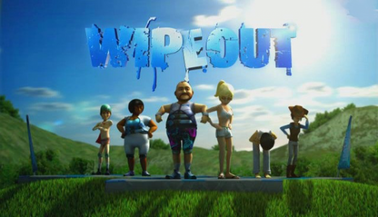 Wipeout: The Game title screen for Nintendo Wii (Wii) video game