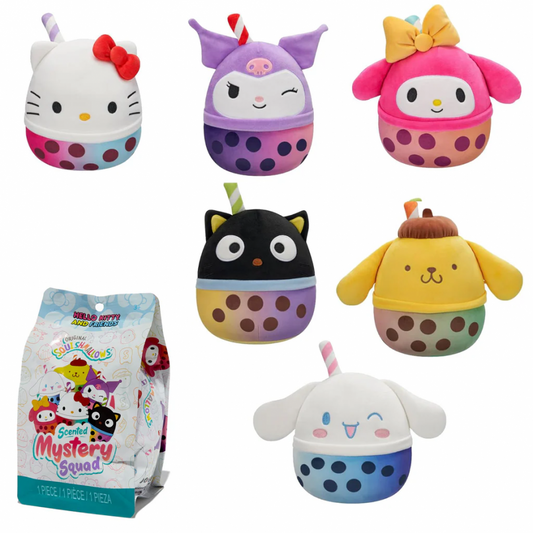 Hello Kitty boba tea blind bag 5-inch plush toy from Sanrio