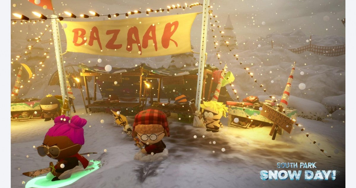 South Park: Snow Day! gameplay for PlayStation 5 (PS5) action adventure video game