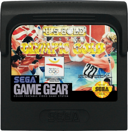 Olympic Gold Barcelona 92 cartridge for Sega Game Gear (GG) video game