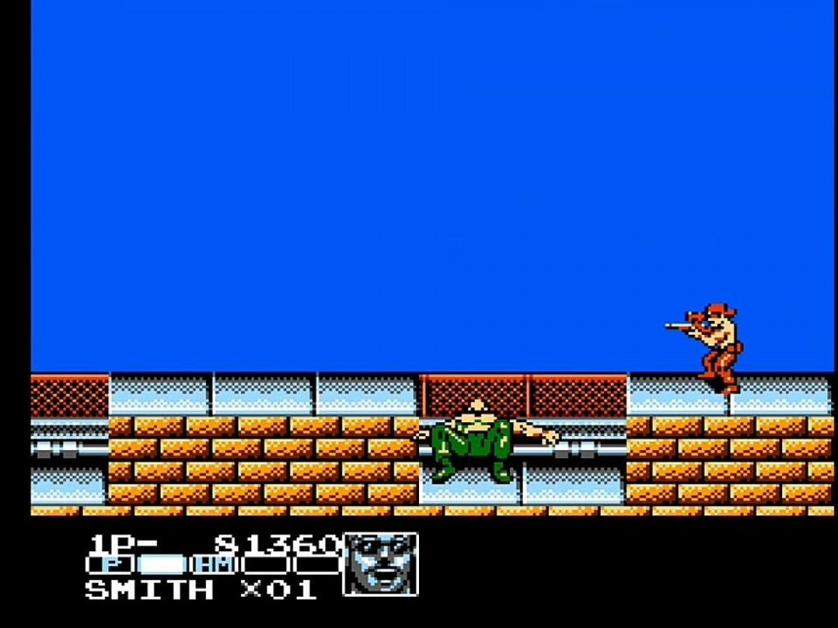Contra Force Nintendo Entertainment System NES for retro video game enthusiasts featuring run and gun action gameplay side scrolling shooter mechanics cooperative missions intense enemy encounters military themed combat challenging stages and collectible gaming appeal gameplay