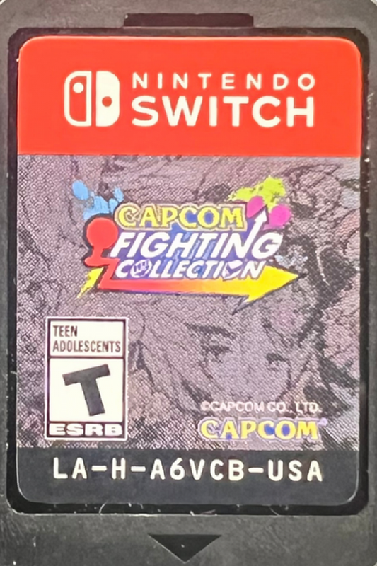 Capcom Fighting Collection Nintendo Switch NS for fighting game fans featuring classic Capcom arcade fighters competitive battles iconic characters special moves multiple game titles online multiplayer training modes arcade gameplay and retro fighting action collectible gaming appeal cartidge