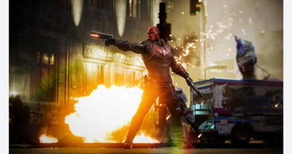Gotham Knights Deluxe Edition Xbox Series X video game Gotham Knights superhero action RPG open world Batman universe cooperative combat console title Xbox Series X release gameplay