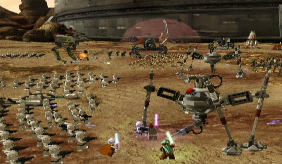 LEGO Star Wars III: The Clone Wars gameplay for Nintendo Wii (Wii) video game
