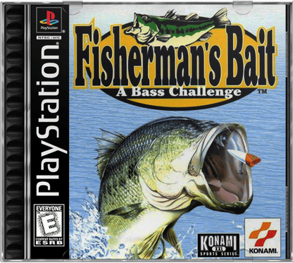Fisherman's Bait cover art for PlayStation 1 (PS1) video game
