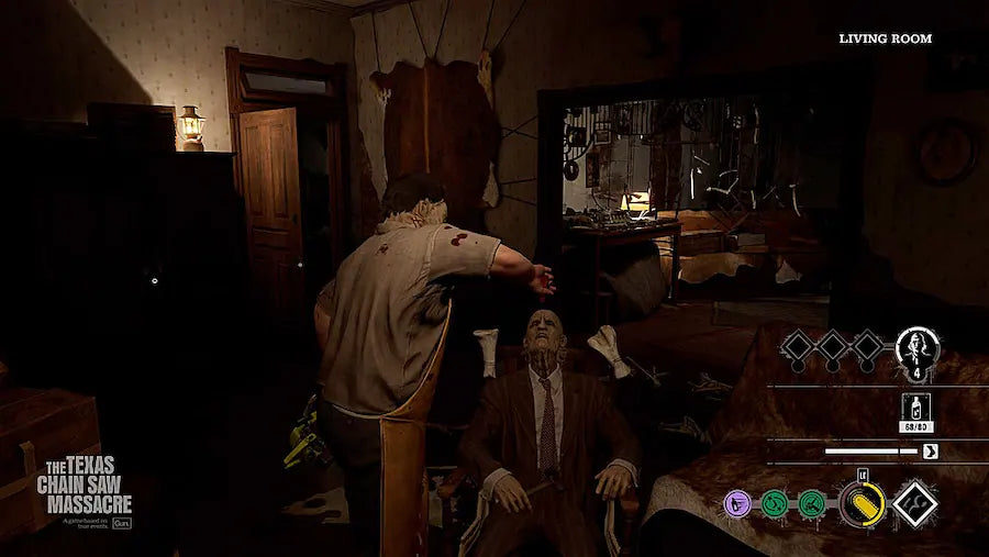 The Texas Chain Saw Massacre gameplay for PlayStation 5 (PS5) survival horror video game