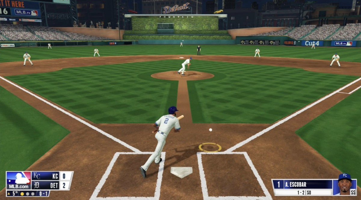 RBI Baseball 16 – Xbox One (XONE) gameplay for sports baseball video game