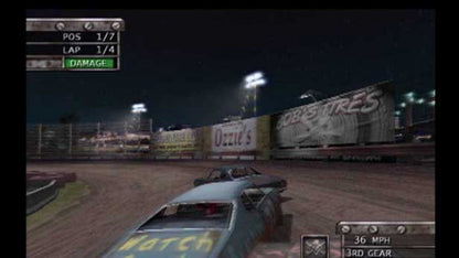 Test Drive: Eve of Destruction – PlayStation 2 (PS2) video game gameplay, demolition derby racing.