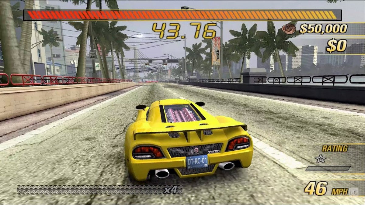 Burnout Revenge Greatest Hits for PlayStation 2 with high-speed racing and vehicular crash action gameplay