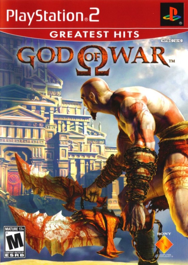 God of War [Greatest Hits] cover art for Playstation 2 (PS2) video game