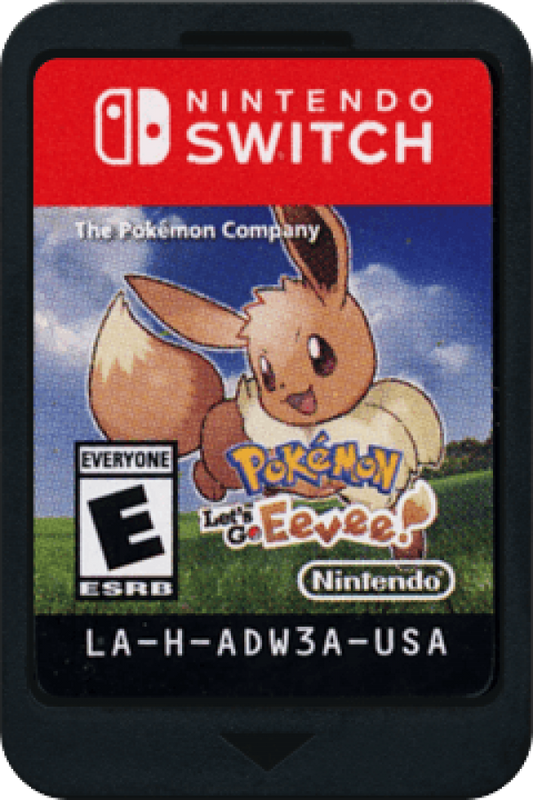 Pokemon: Let's Go Eevee cartridge for Nintendo Switch (NS) video game