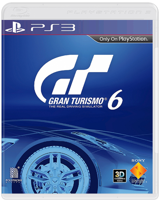 Gran Turismo 6 cover art for PlayStation 3 (PS3) video game