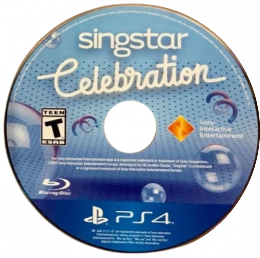 SingStar Celebration – PlayStation 4 (PS4) video game disc, music rhythm party title