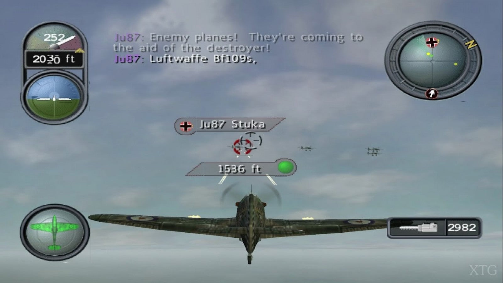 Secret Weapons Over Normandy WWII Aircraft combat simulation game for PlayStation 2 gameplay