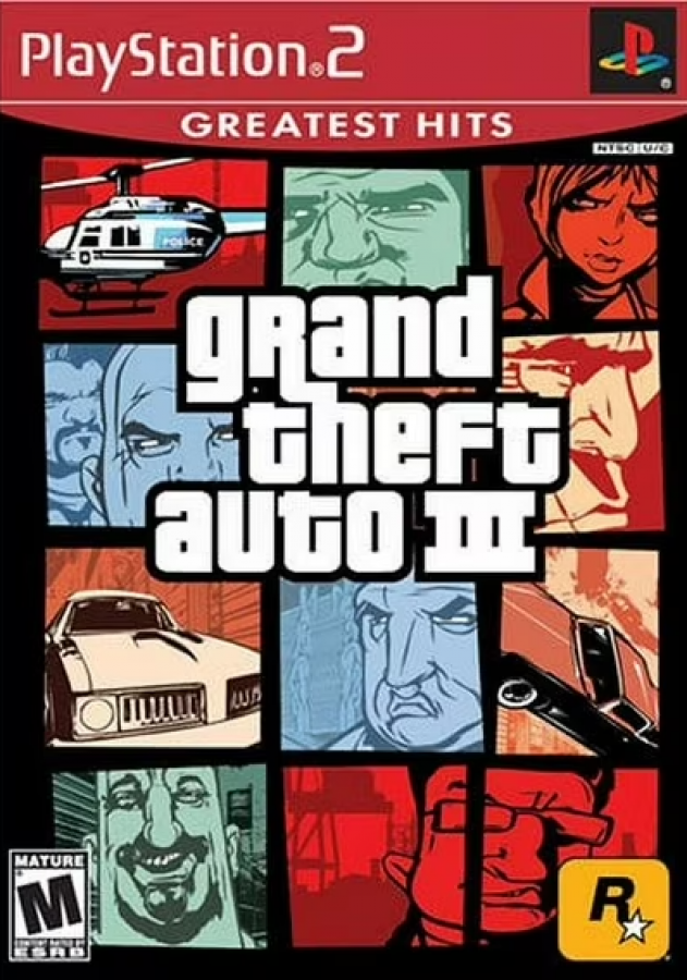 Grand Theft Auto III [Greatest Hits] cover art for Playstation 2 (PS2) video game