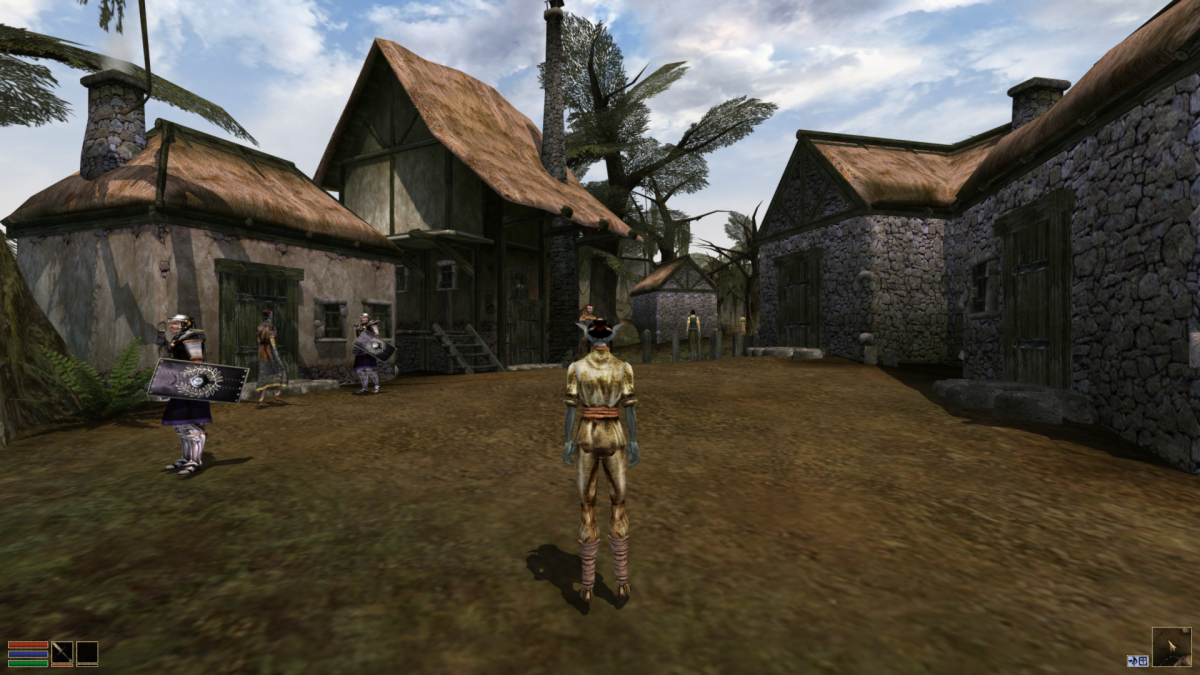 The Elder Scrolls III Morrowind Platinum Hits Xbox open-world fantasy role-playing game RPG gameplay screenshot