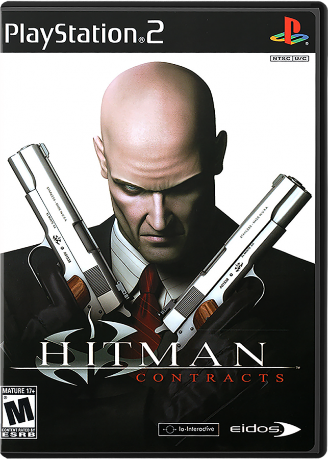 Hitman: Contracts cover art for Playstation 2 (PS2) video game