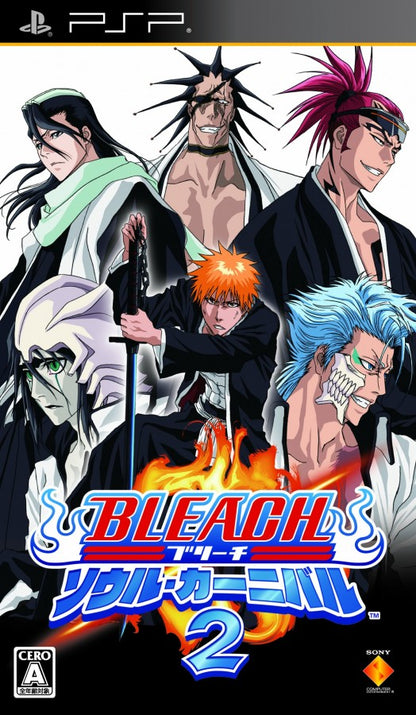 Bleach: Soul Carnival 2 [Import] – PlayStation Portable (PSP) cover art for action role-playing video game
