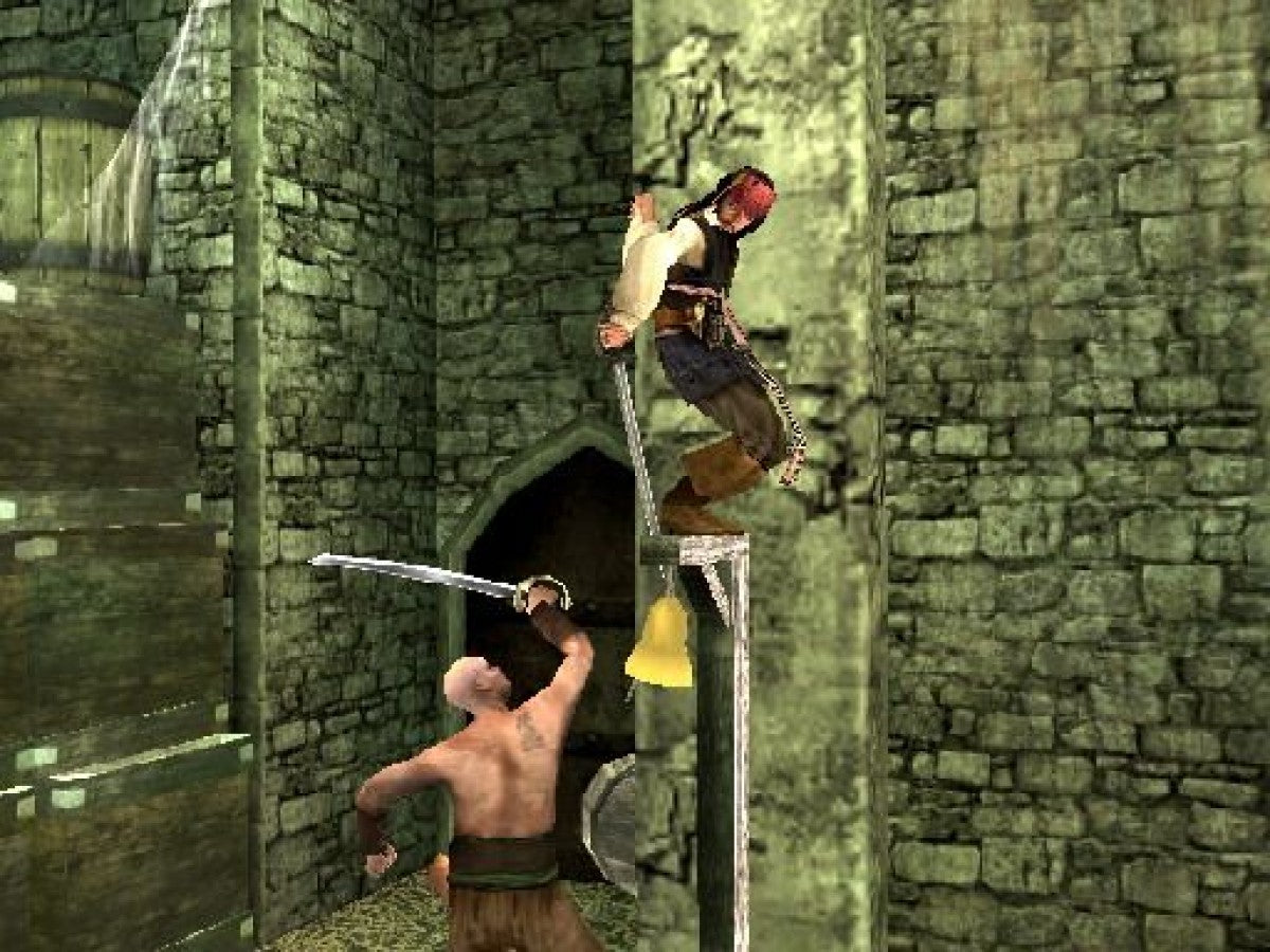 Pirates of the Caribbean: At World's End – PlayStation 2 (PS2) video game gameplay, action-adventure game.