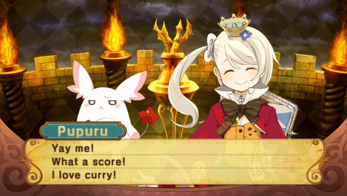 Sorcery Saga The Curse of the Great Curry God PlayStation Vita video game, roguelike RPG, anime-style adventure, turn-based dungeon gameplay gameplay screenshot