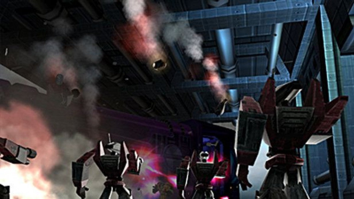 Transformers – PlayStation 2 (PS2) video game gameplay, action-adventure.