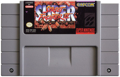 Retro Super Street Fighter II SNES inspired design featuring classic arcade fighting game aesthetic enhanced world warrior roster fast paced 2D combat pixel art martial arts tournament gameplay iconic Capcom fighter nostalgic Super Nintendo presentation cartridge 