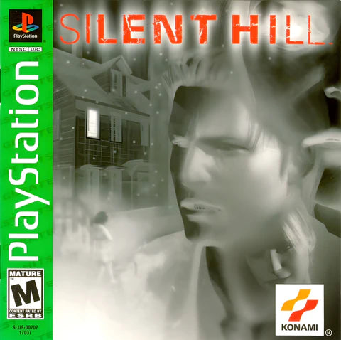 Silent Hill [Greatest Hits] – PlayStation 1 (PS1) cover art for video game for PS1